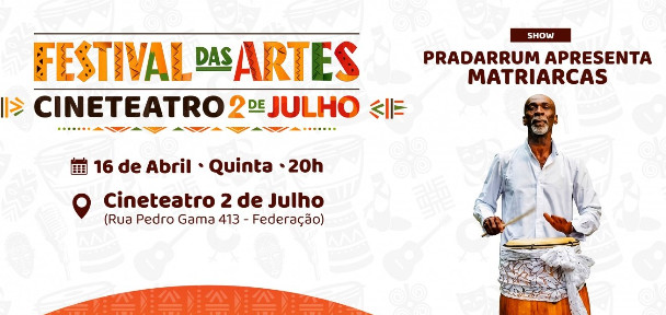 PRADARRUM apresenta show 'MATRIARCAS'