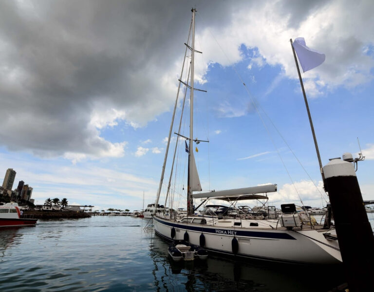 Regata internacional Mini Transat. Bahia. Foto Jefferson Peixoto Secom PMS.