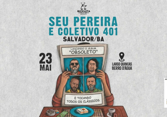 Seu Pereira e Coletivo 401- lançamento de 'Obsoleto'