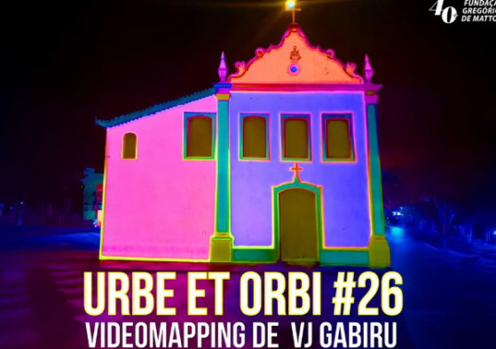 Intervenção urbana 'URBE ET ORBI #26'