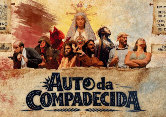 Espetáculo “Auto da Compadecida” celebra três anos nos palcos