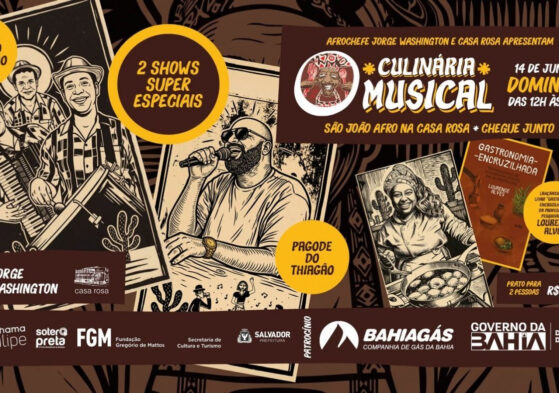 Arraiá do Afrochefe - Culinária Musical de junho
