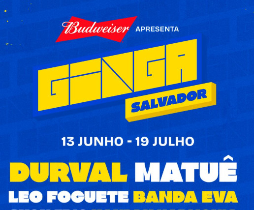 Ginga Salvador - Matuê, Xanddy Harmonia e mais