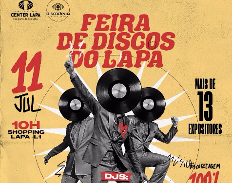 Feira de Discos do Lapa - discotecagem em vinil e muito mais