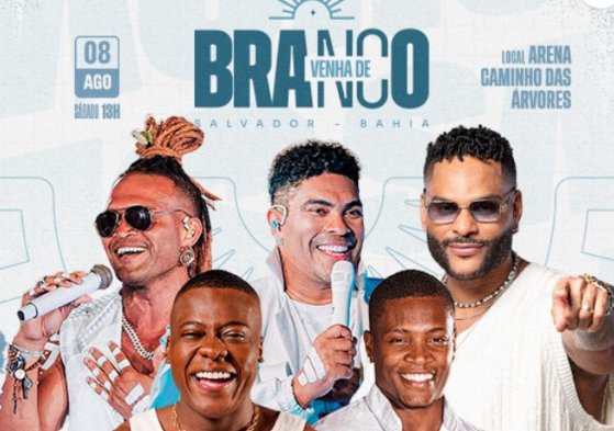 Venha de Branco - Timbalada, Tony Salles e mais