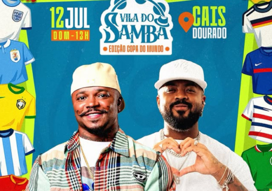 6ª edição da Vila do Samba - Diggo, Gamadinho e mais