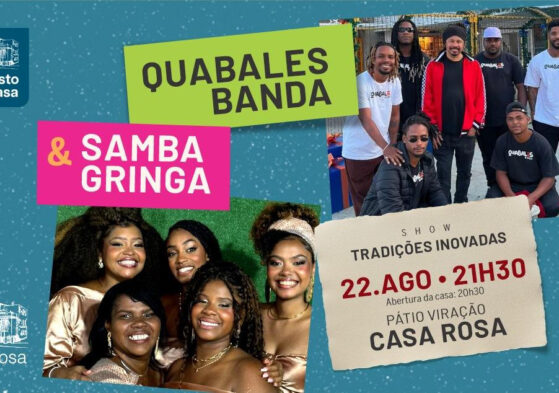 Quabales Banda e Samba Gringa no a_gosto da Casa