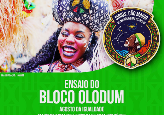 Ensaio do Bloco Olodum - Agosto da Igualdade