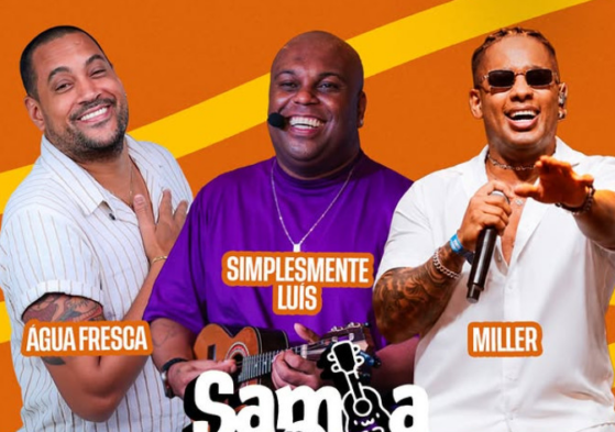 Samba no Parque - Água Fresca, Simplesmente Luís e Miller