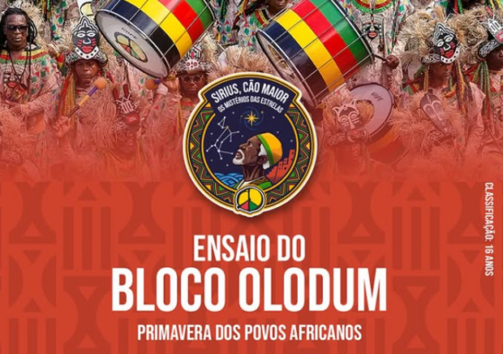 Ensaio do Bloco Olodum - Primavera dos Povos Africanos