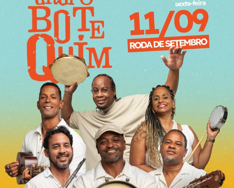 Grupo Botequim apresenta roda de samba de setembro