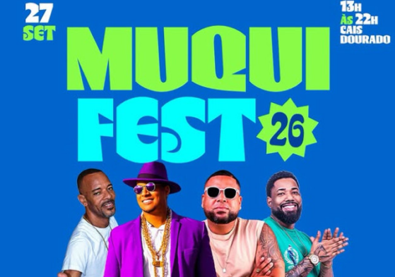 Muquifest 2026 - Samba Trator, O Poeta e muito mais
