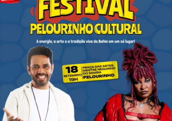 Festival Pelourinho Cultural recebe Larissa Luz e Som do Timbal