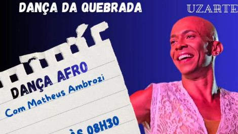 Aula de Dança Afro com Matheus Ambroze