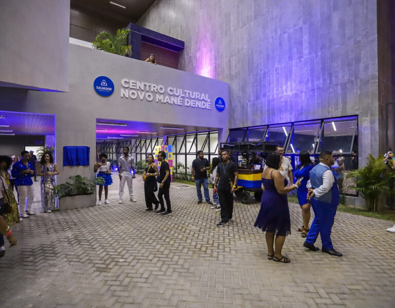 Centro Cultural Novo Mané Dendê. Subúrbio de Salvador. Fotos Igor Santos Secom PMS.