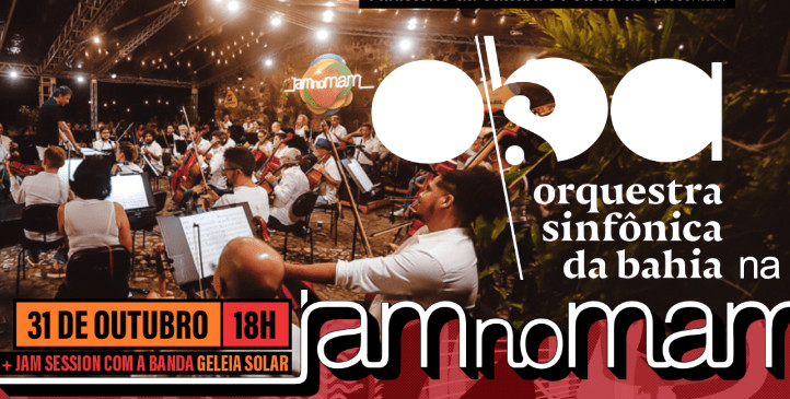 JAM no MAM recebe a Orquestra Sinfônica da Bahia