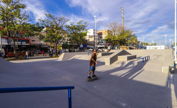 Parque linear do Imbuí - espaços de lazer, esporte e convivência
