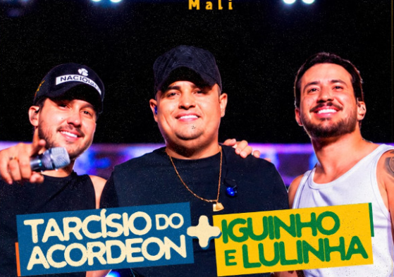 Pé na Areia Mali - Tarcísio do Acordeon e Iguinho e Lulinha